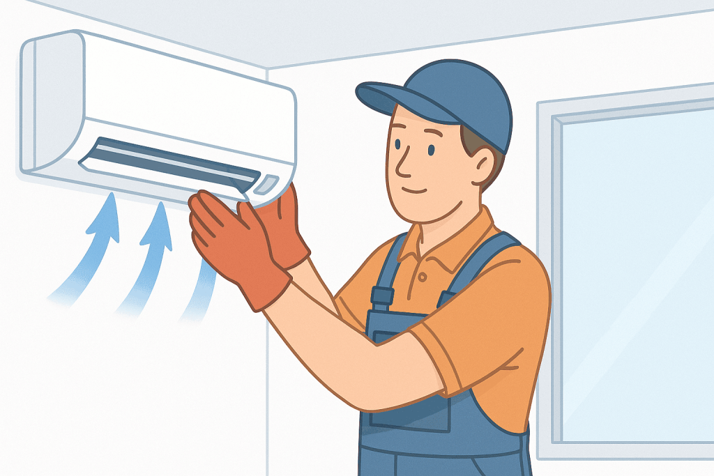 Instalador aire acondicionado
